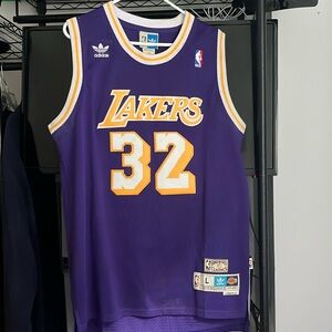 Magic Johnson Hardwood Classics Lakers Jersey